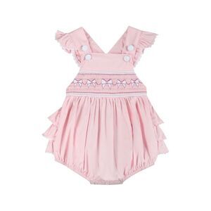 Lil Cactus Girls  Romper, Pink
